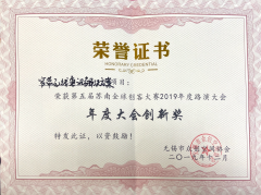 公司喜获苏南全球创客大赛--创新奖